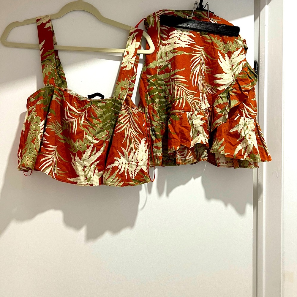 Zara 2 pc summer outfit